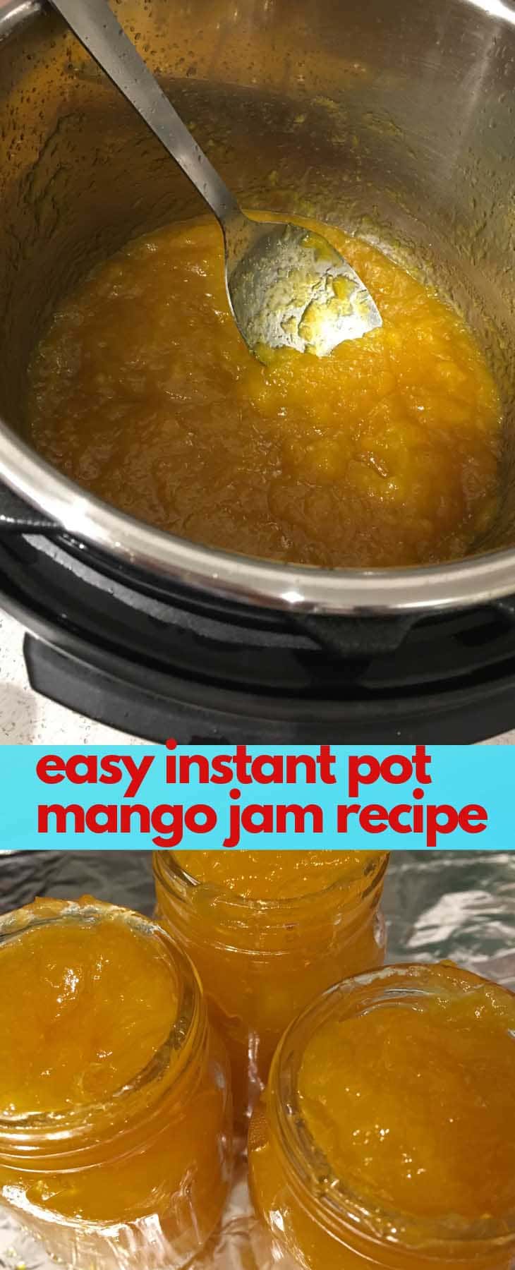 instant pot mango jam recipe