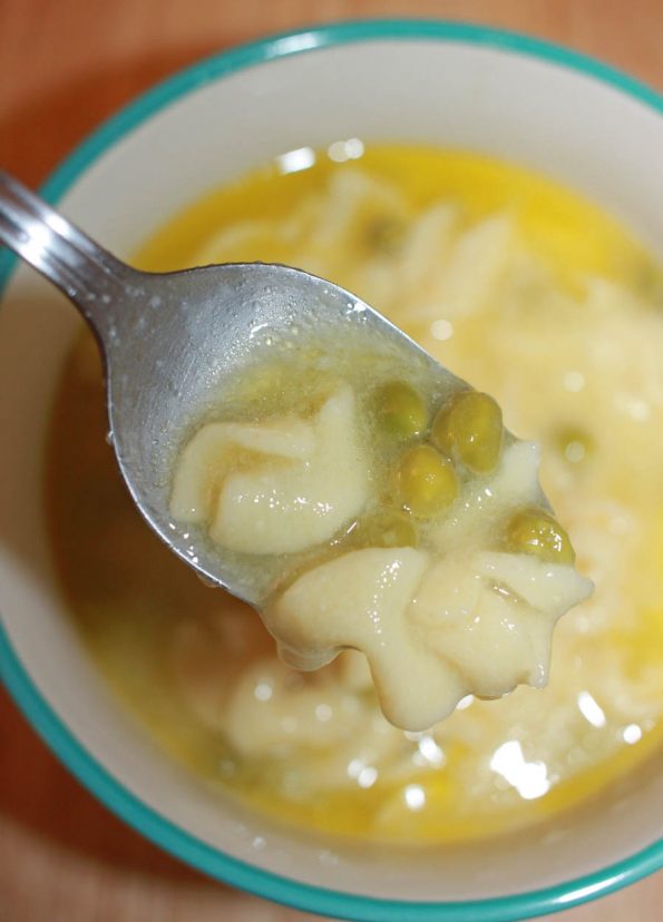 instant pot pea soup recipe with noodles