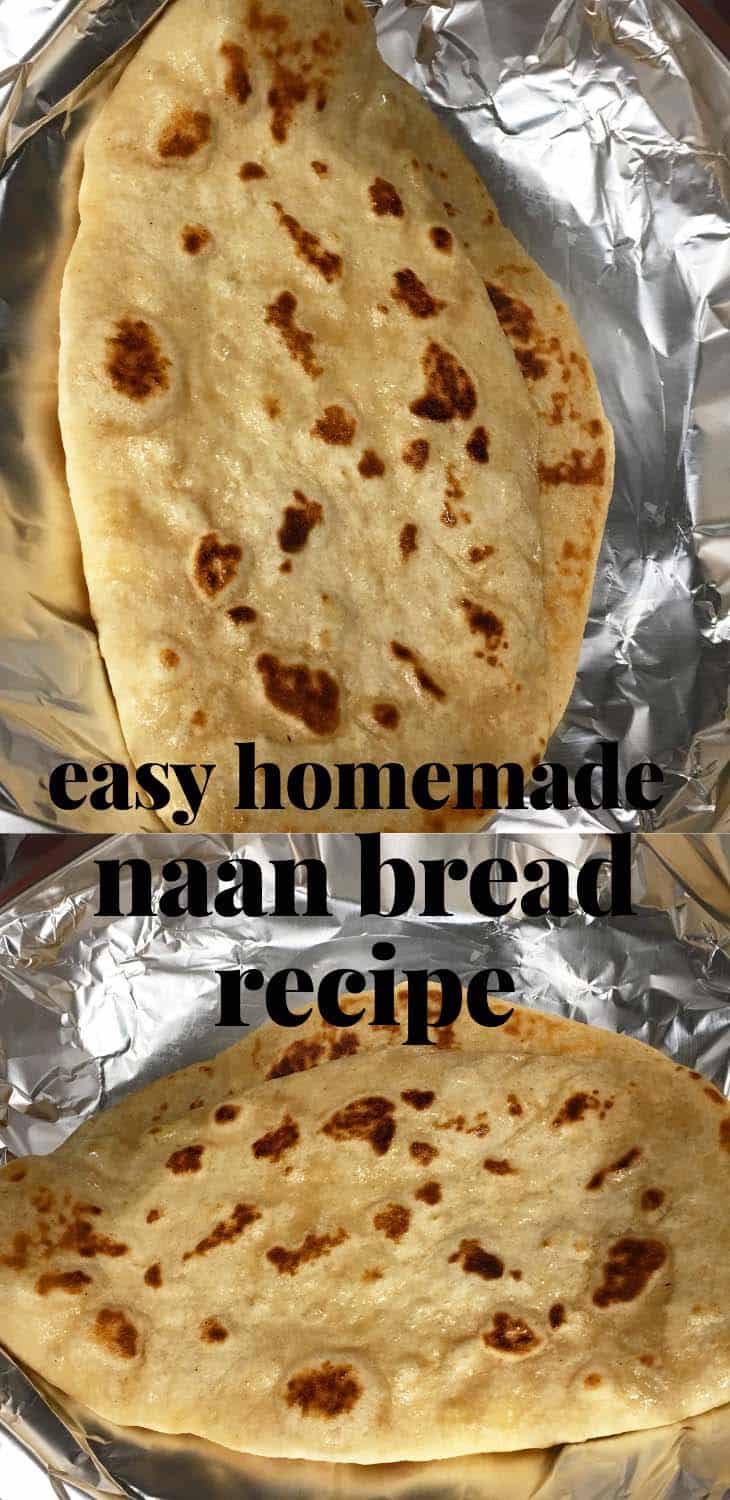 homemade naan bread recipe from scratch easy