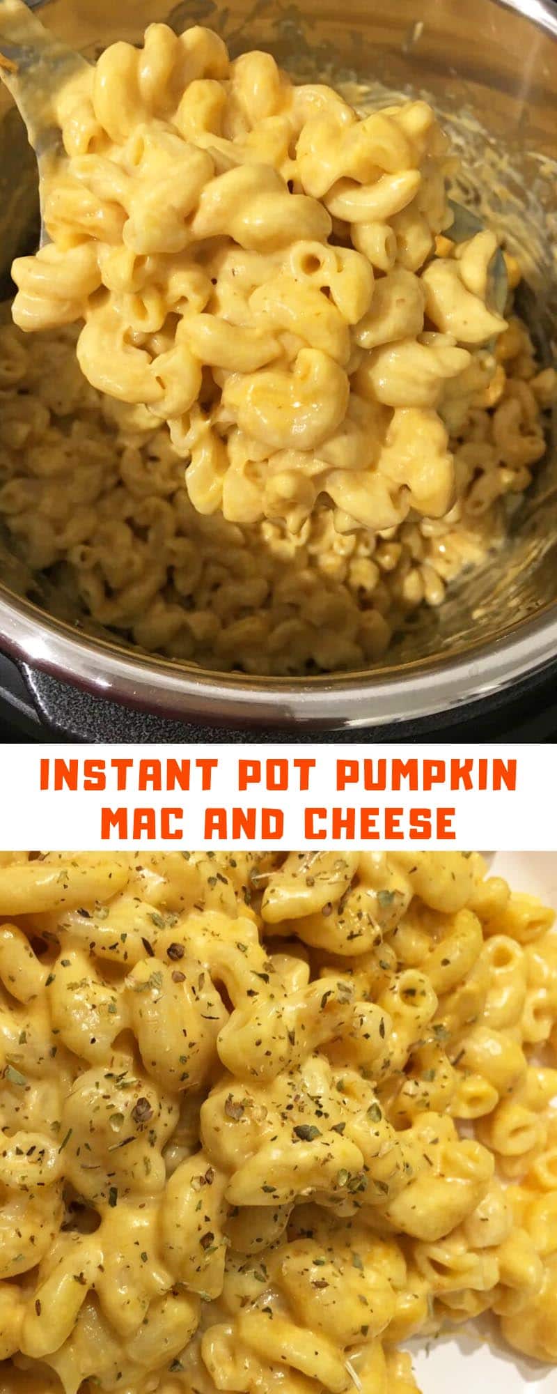 instant pot pumpkin mac and cheese