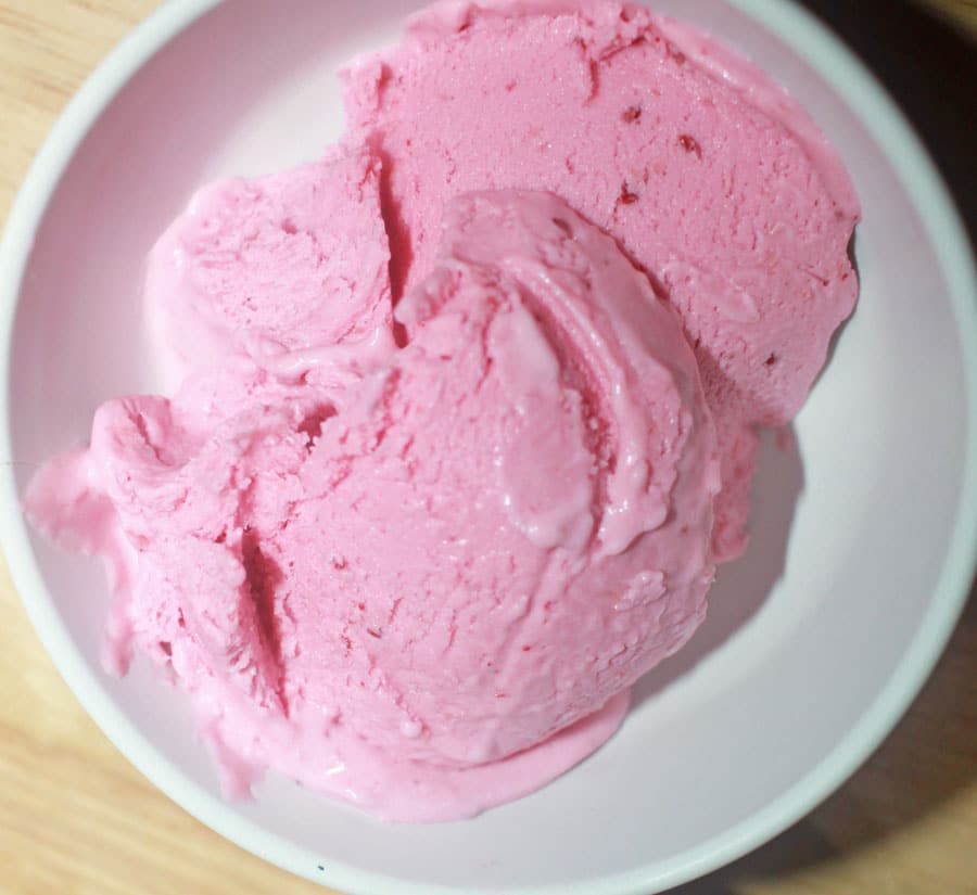 cranberry sauce ice cream