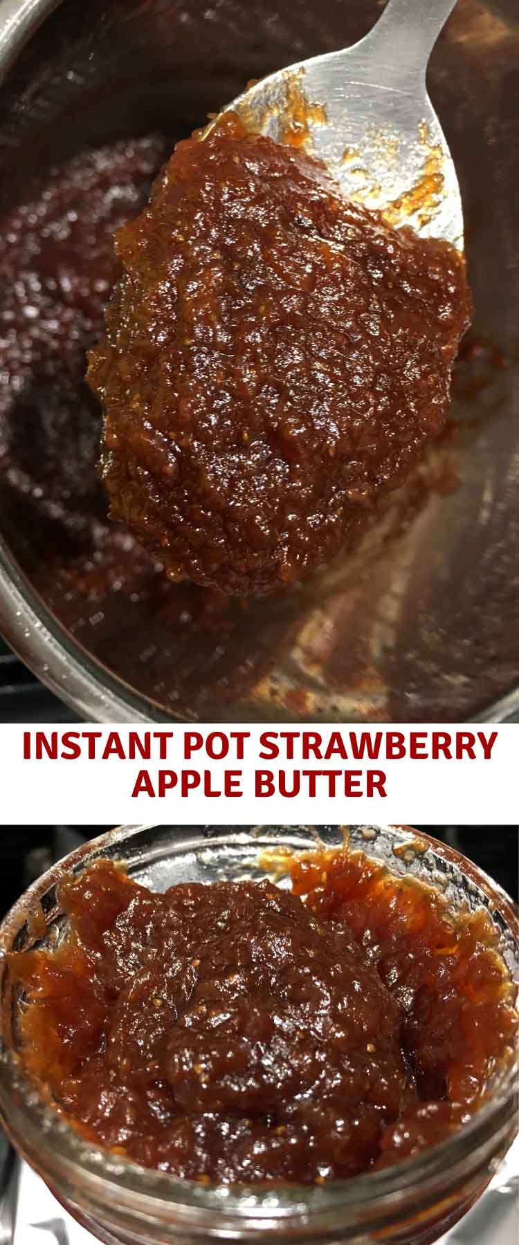 instant pot strawberry apple butter