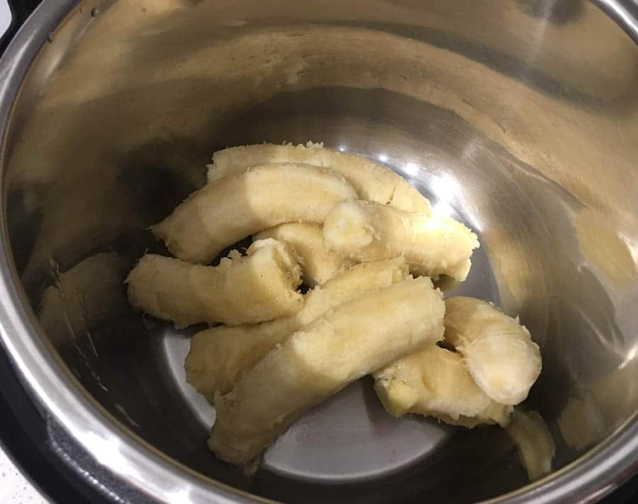 bananas in instant pot