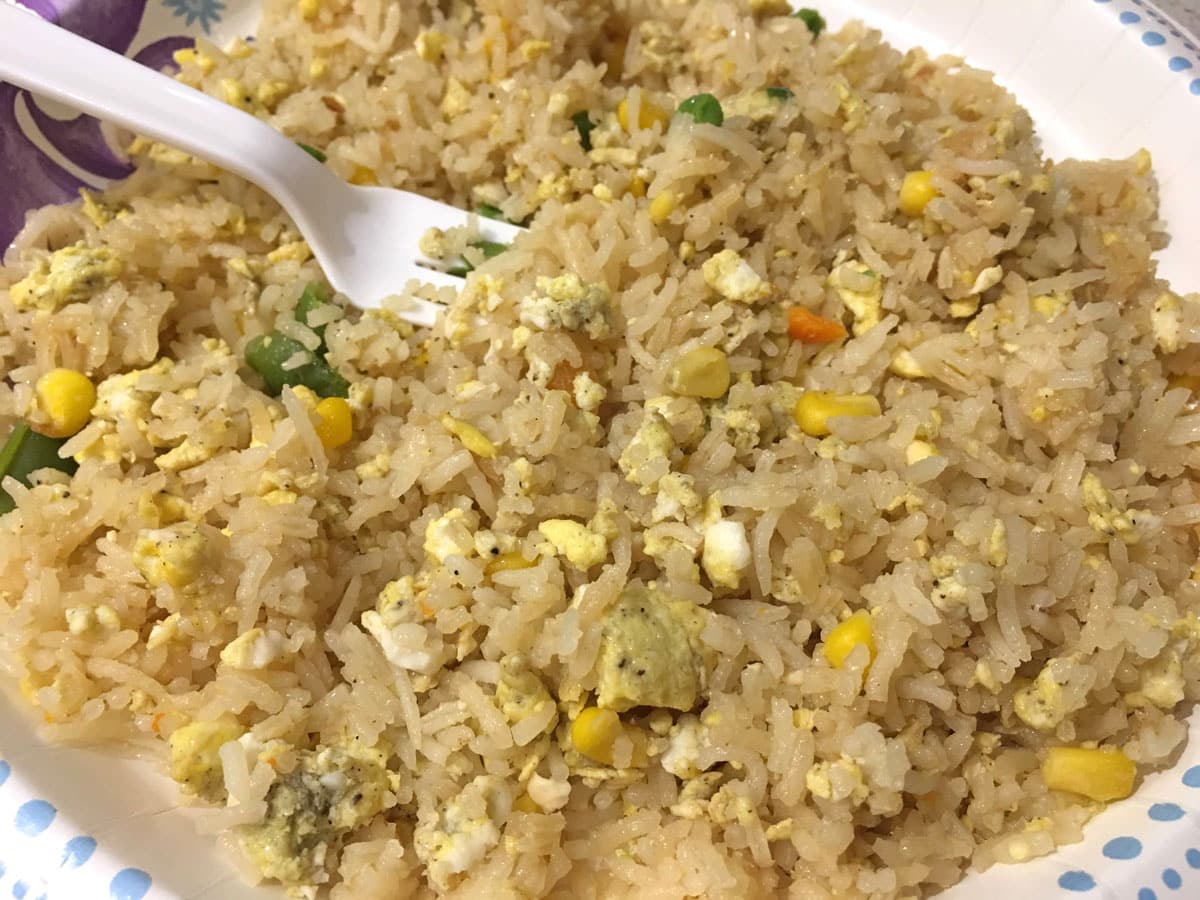 egg fried rice indian chinese style