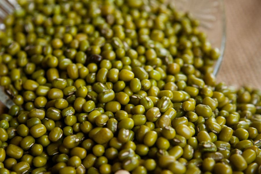 mung beans green