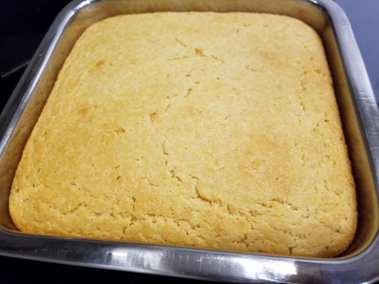 Cornbread Without Eggs Or Buttermilk Homemade From Scratch