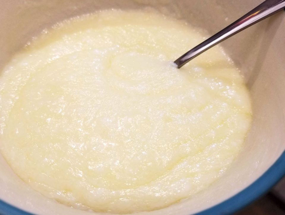 butter yogurt mixture