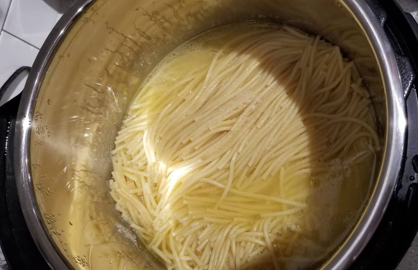 perfect instant pot spaghetti noodles
