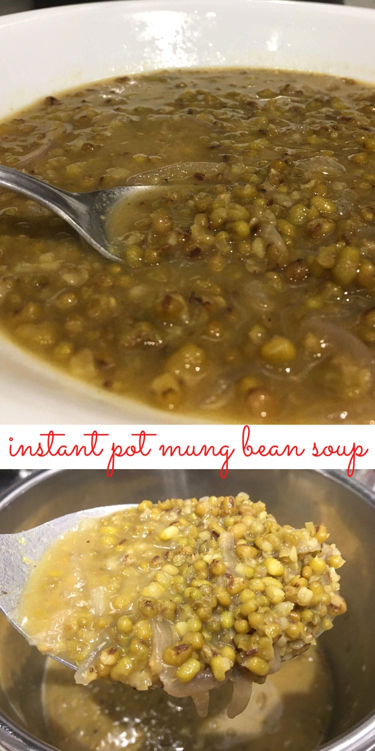 instant pot mung bean soup