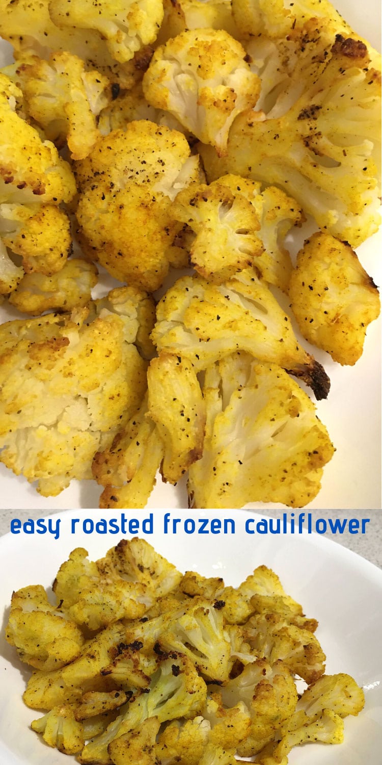 roasted frozen cauliflower florets