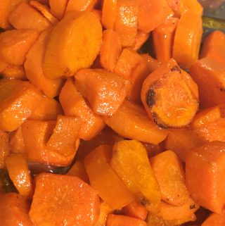sauteed carrots sliced