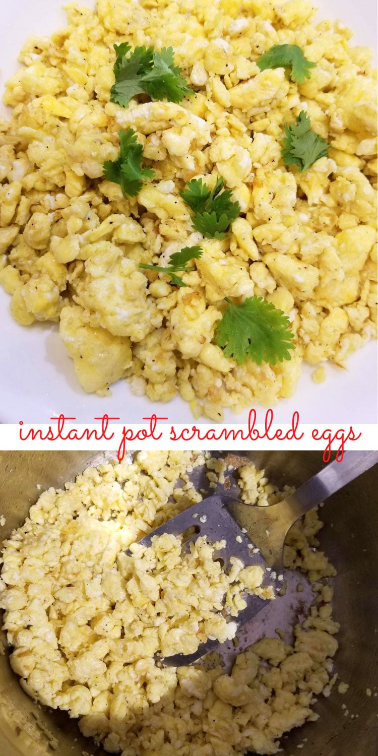 instant pot scrambled eggs