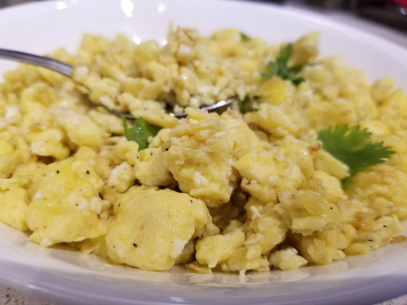 scrambled eggs perfect in instant pot