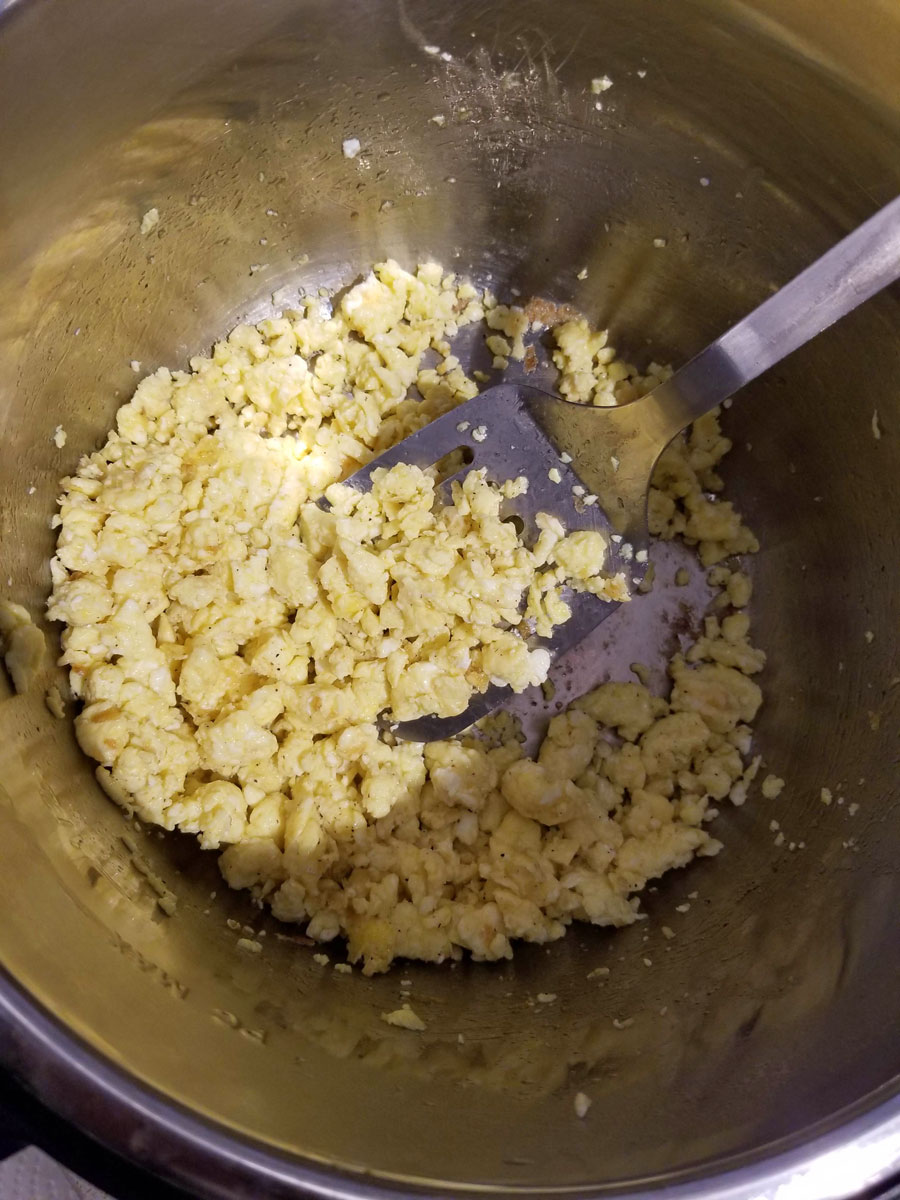 scrambled eggs instant pot perfect