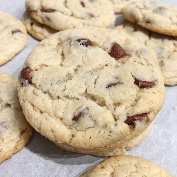 self rising flour cookies with chocolate chips