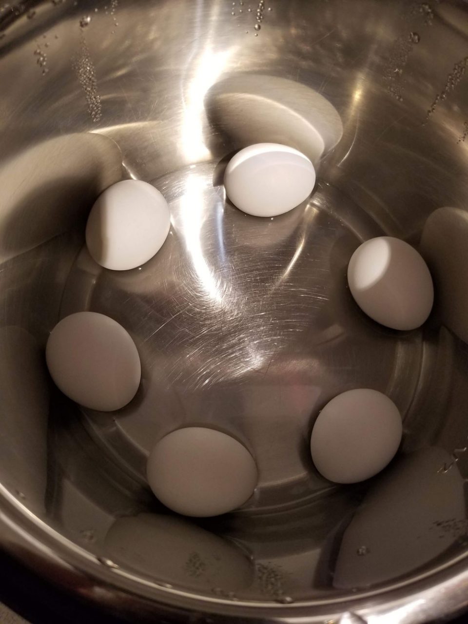 boiled eggs instant pot