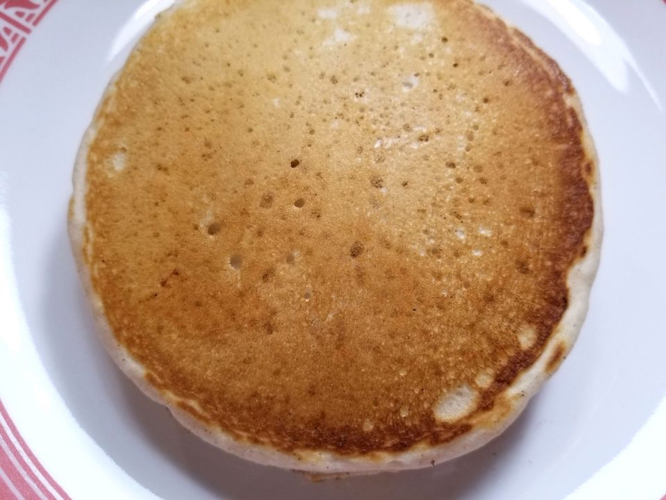 cinnamon pancakes eggless