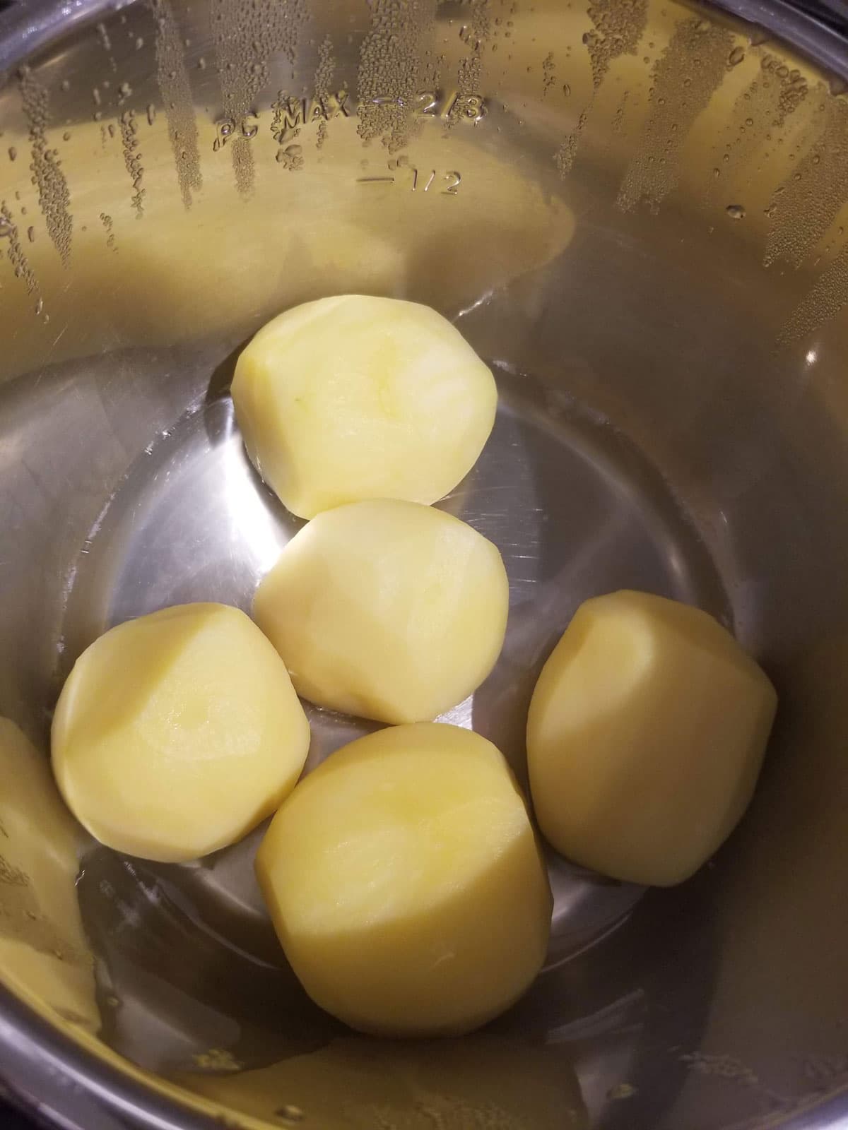 how to boil potatoes in instant pot without trivet