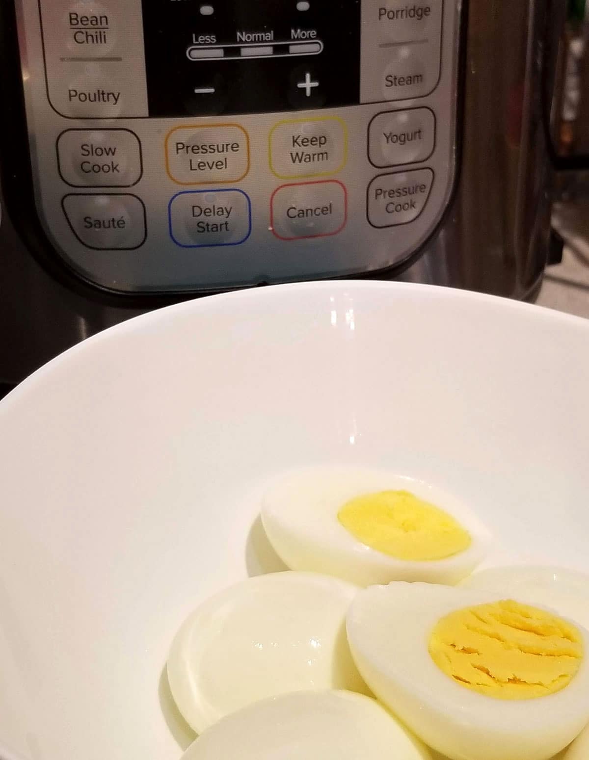 perfect instant pot boiled eggs