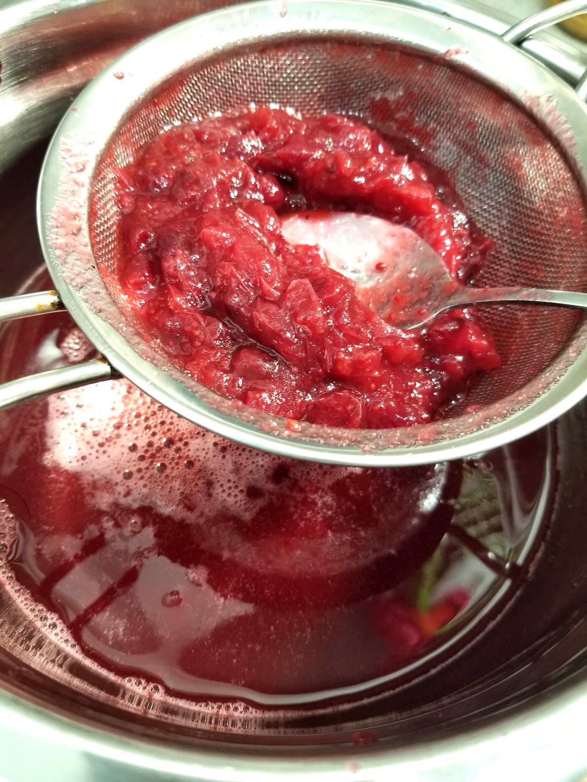 filter cranberry juice