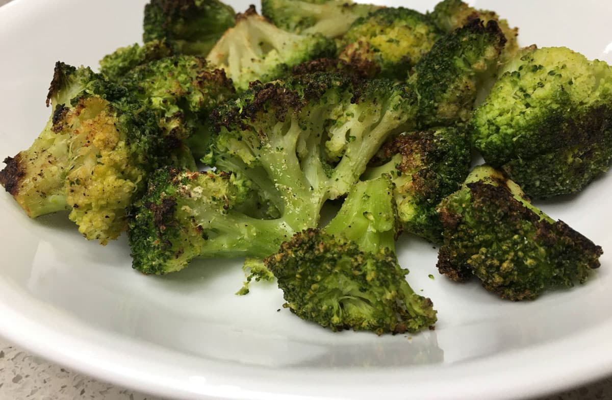 frozen broccoli roasted