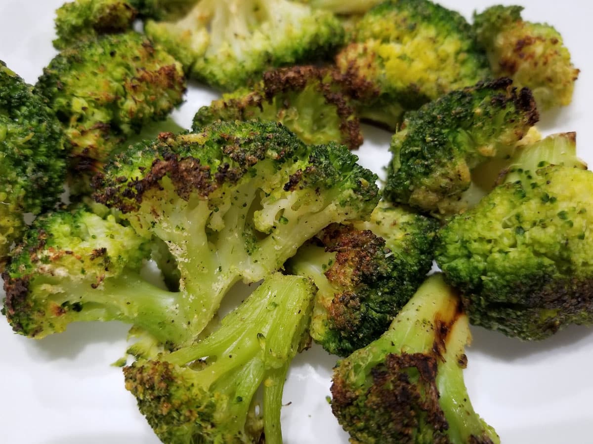 perfect roasted frozen broccoli