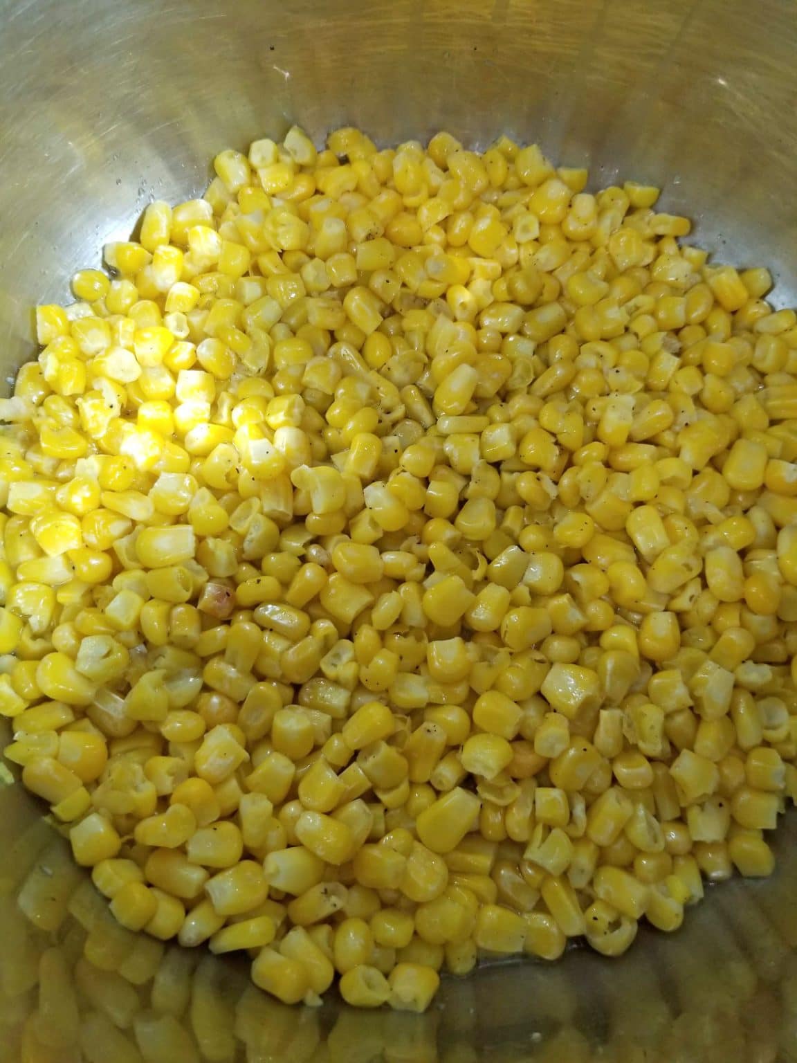 Buttered Corn In Instant Pot (Frozen Corn Kernels)