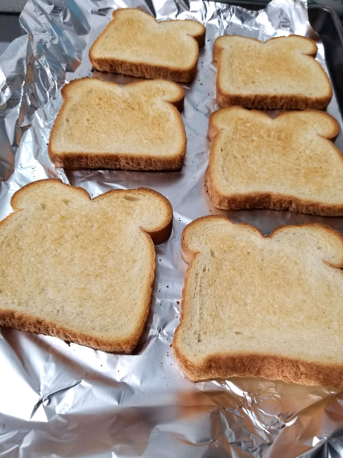 how to toast bread in oven