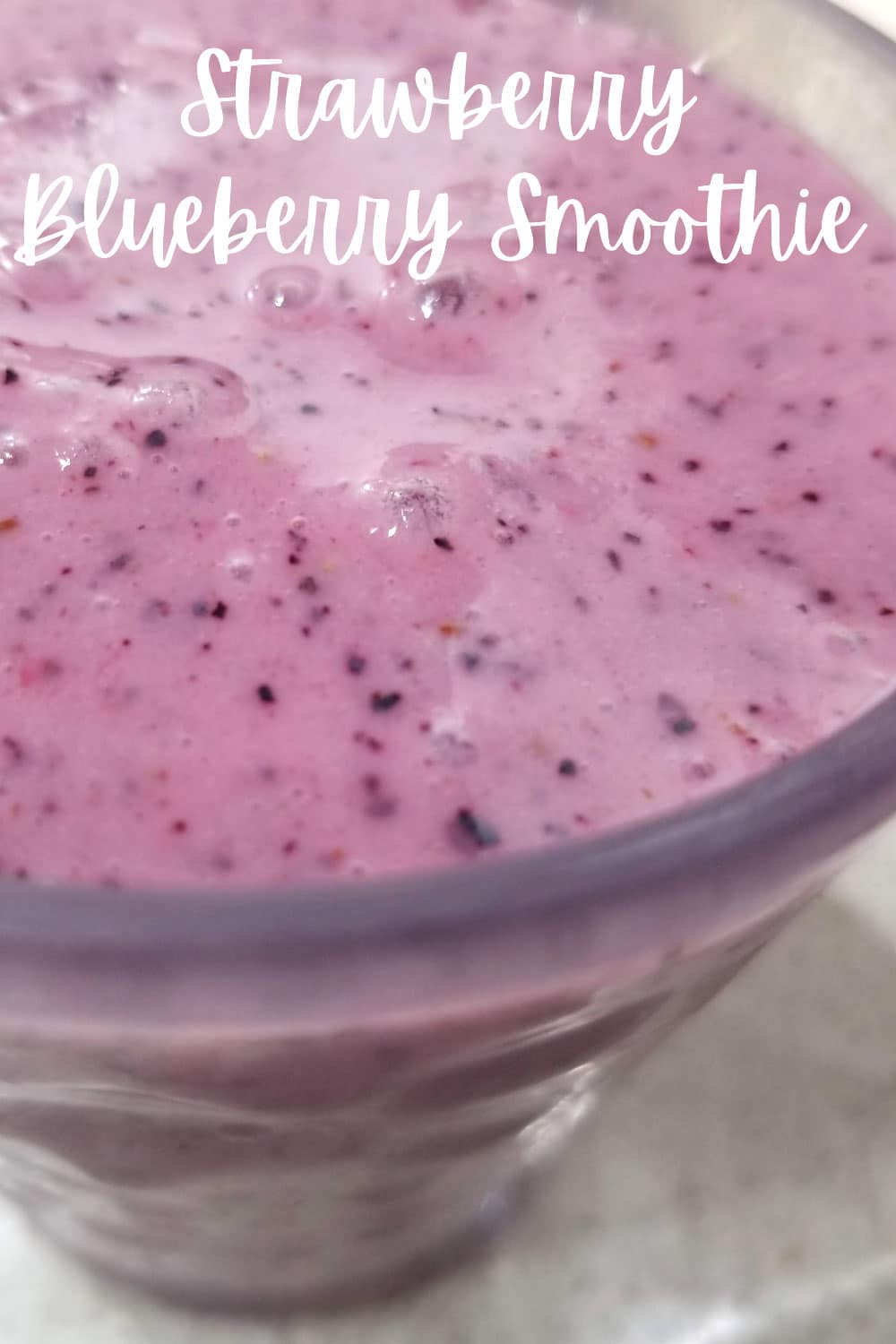 strawberry blueberry smoothie recipe