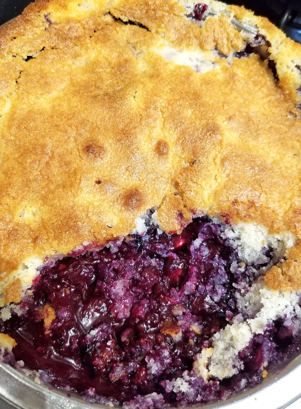 easy blueberry cobbler from scratch