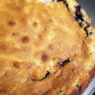 juicy blueberry cobbler from scratch