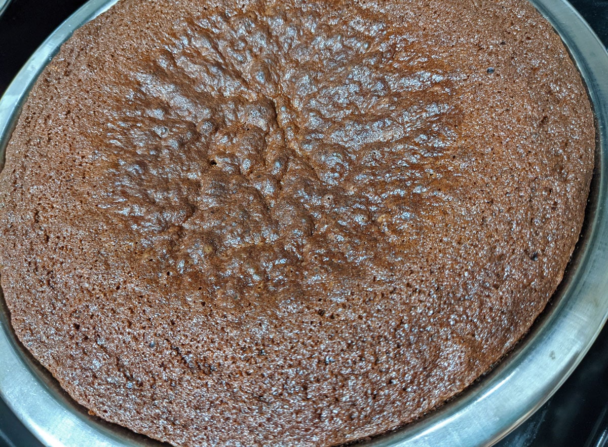 fallen chocolate brownie cake 