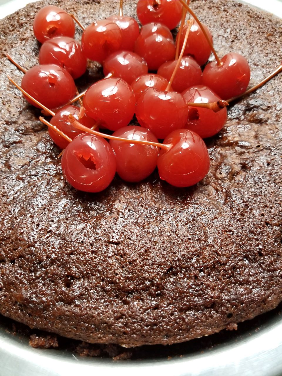 Fallen Chocolate Brownie Cake Without Eggs Moist Brownie Cake