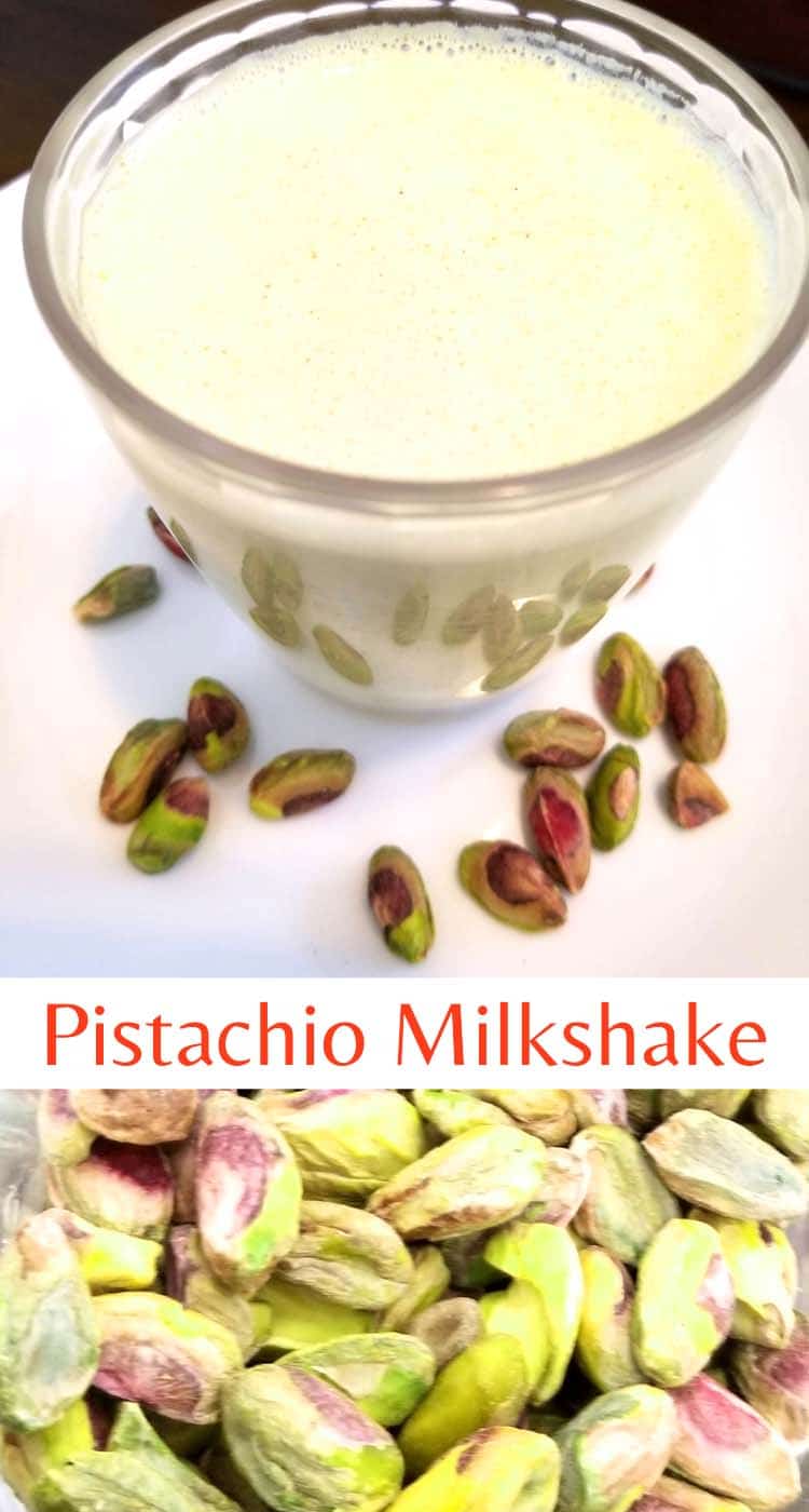 pistachio milkshake
