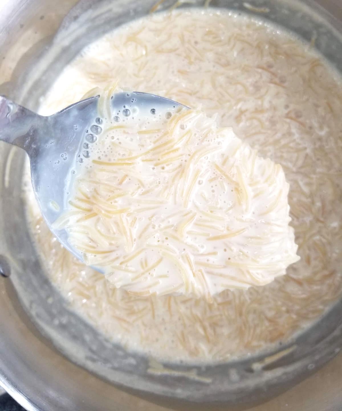 vermicelli pudding with sweetened condensed milk
