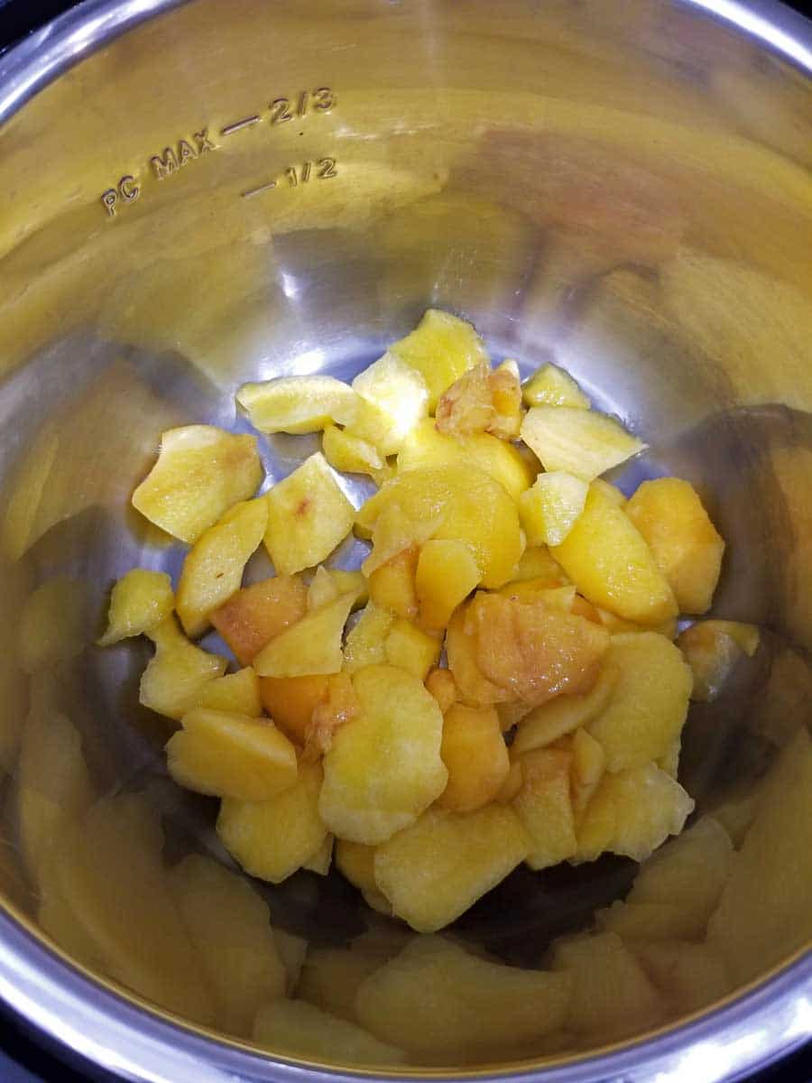 peaches in the instant pot
