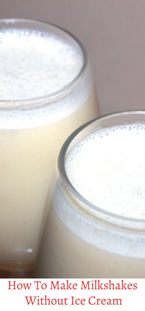 How To Make Milkshake Without Ice Cream