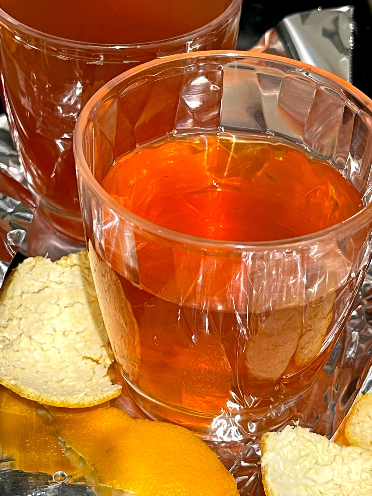 orange peel tea