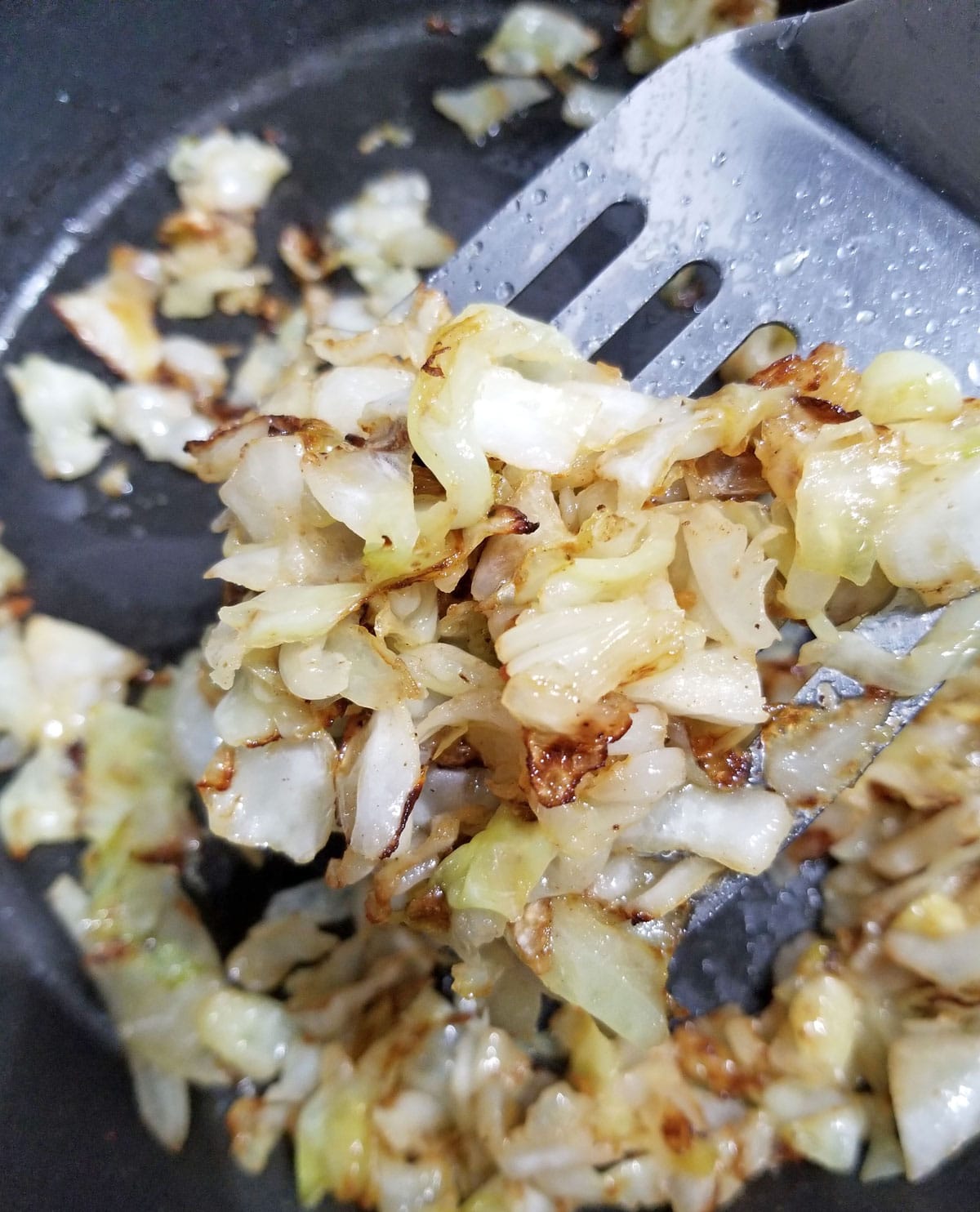 stove top fried cabbage in butter