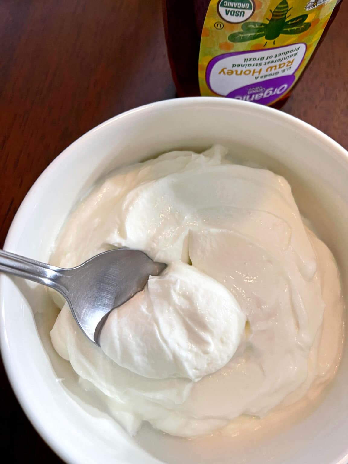 Honey Vanilla Greek Yogurt Flavored, Sweetened Creamy Yogurt
