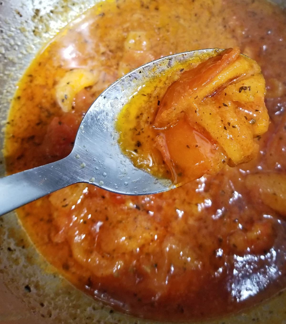 tomato garlic butter sauce