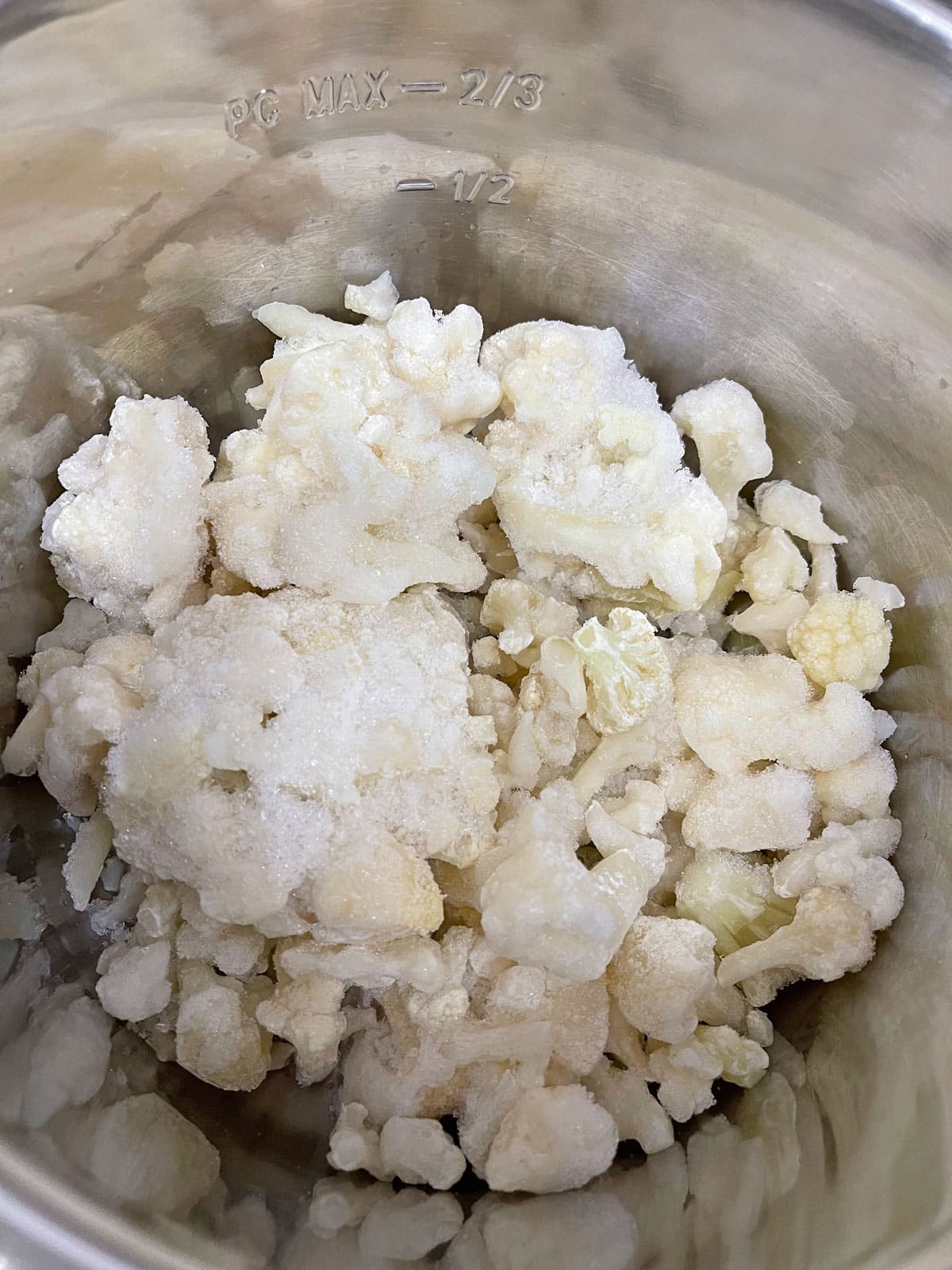 instant pot frozen cauliflower florets