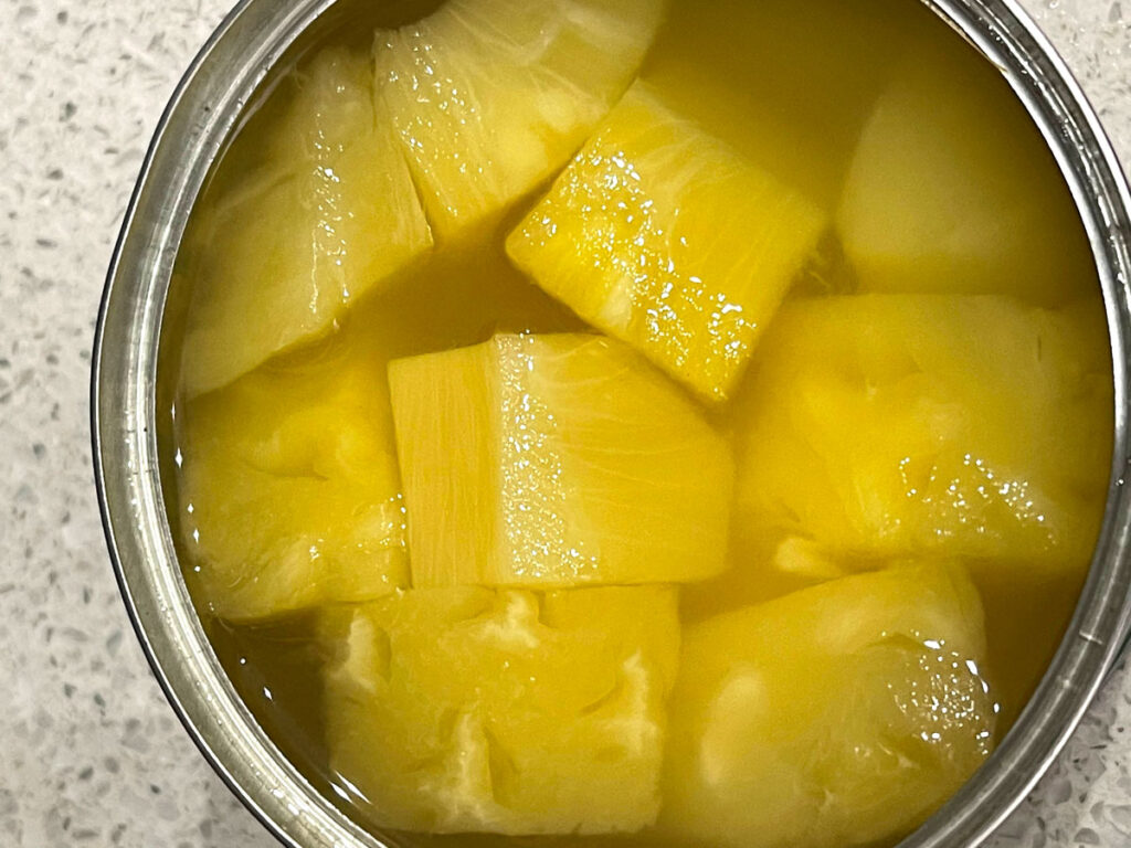 Can I Freeze Canned Pineapple