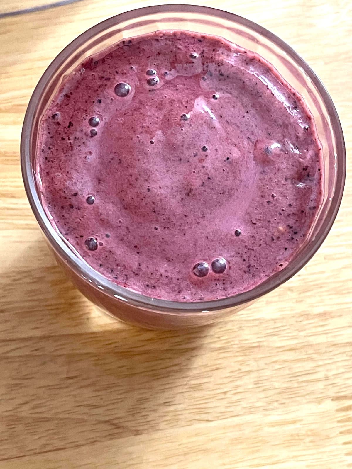 raspberry blueberry smoothie
