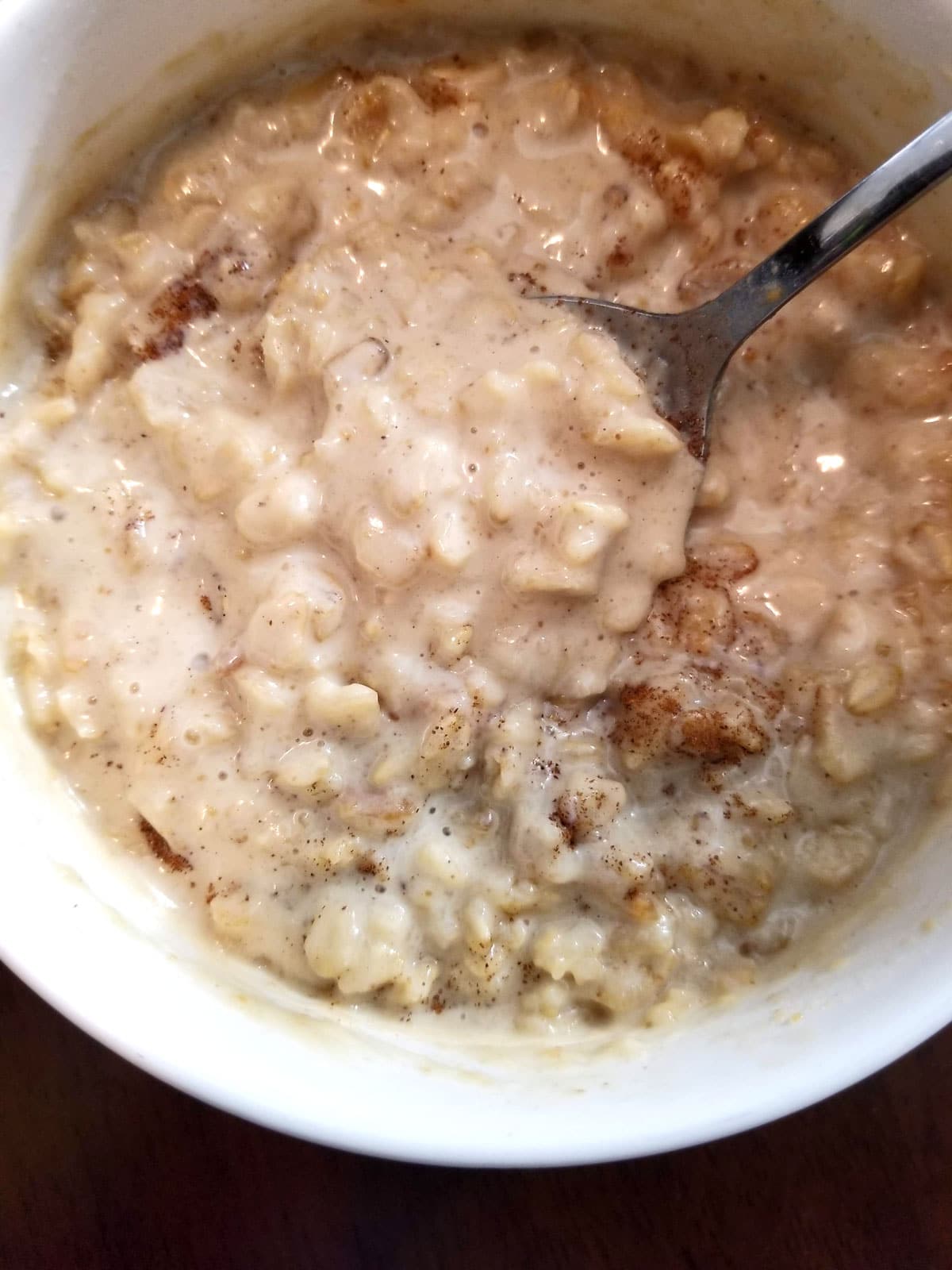 peanut butter oatmeal porridge