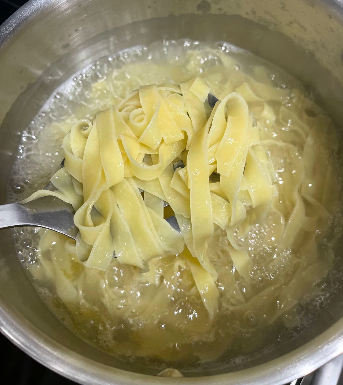 tagliatelle pasta egg noodles
