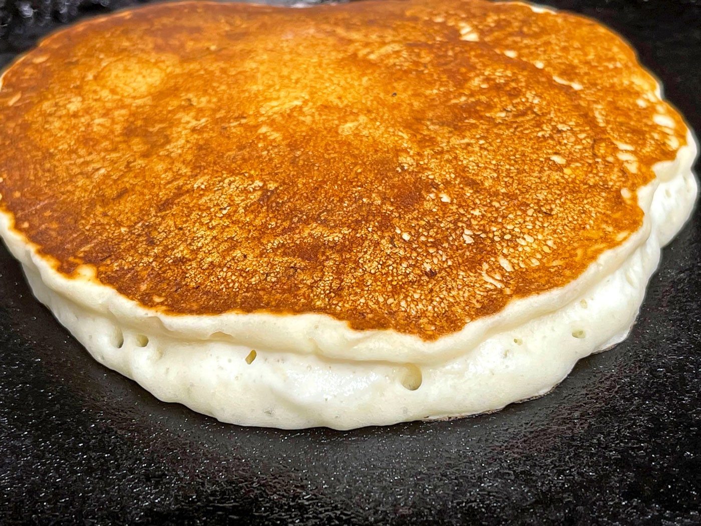 making banana pancakes with bisquick mix