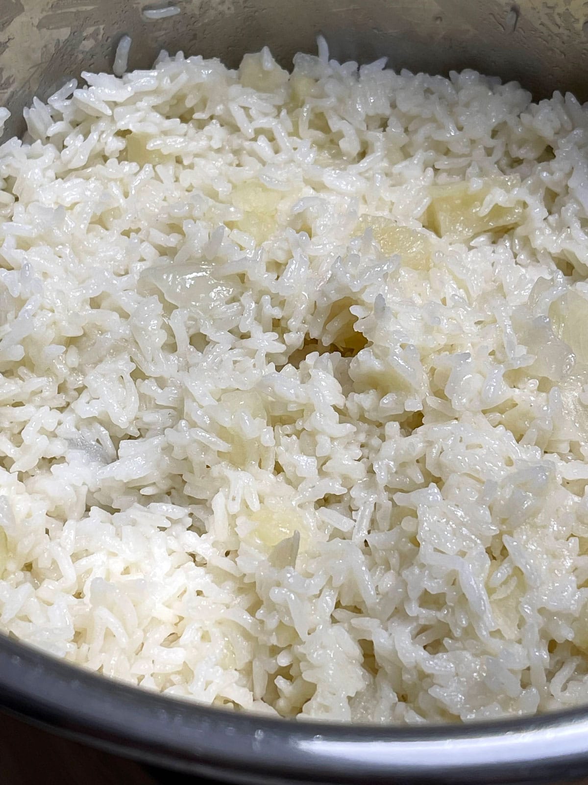 white rice pilaf in instant pot