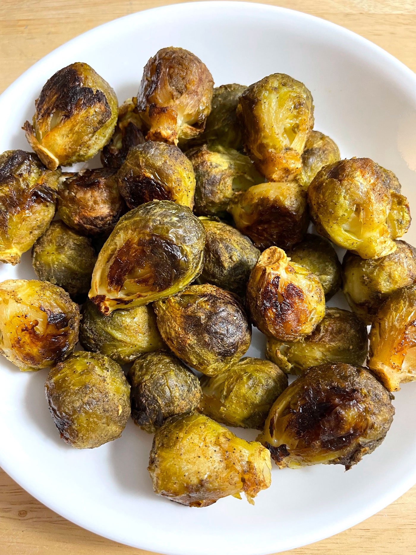 roasted frozen brussel sprouts with balsamic vinegar