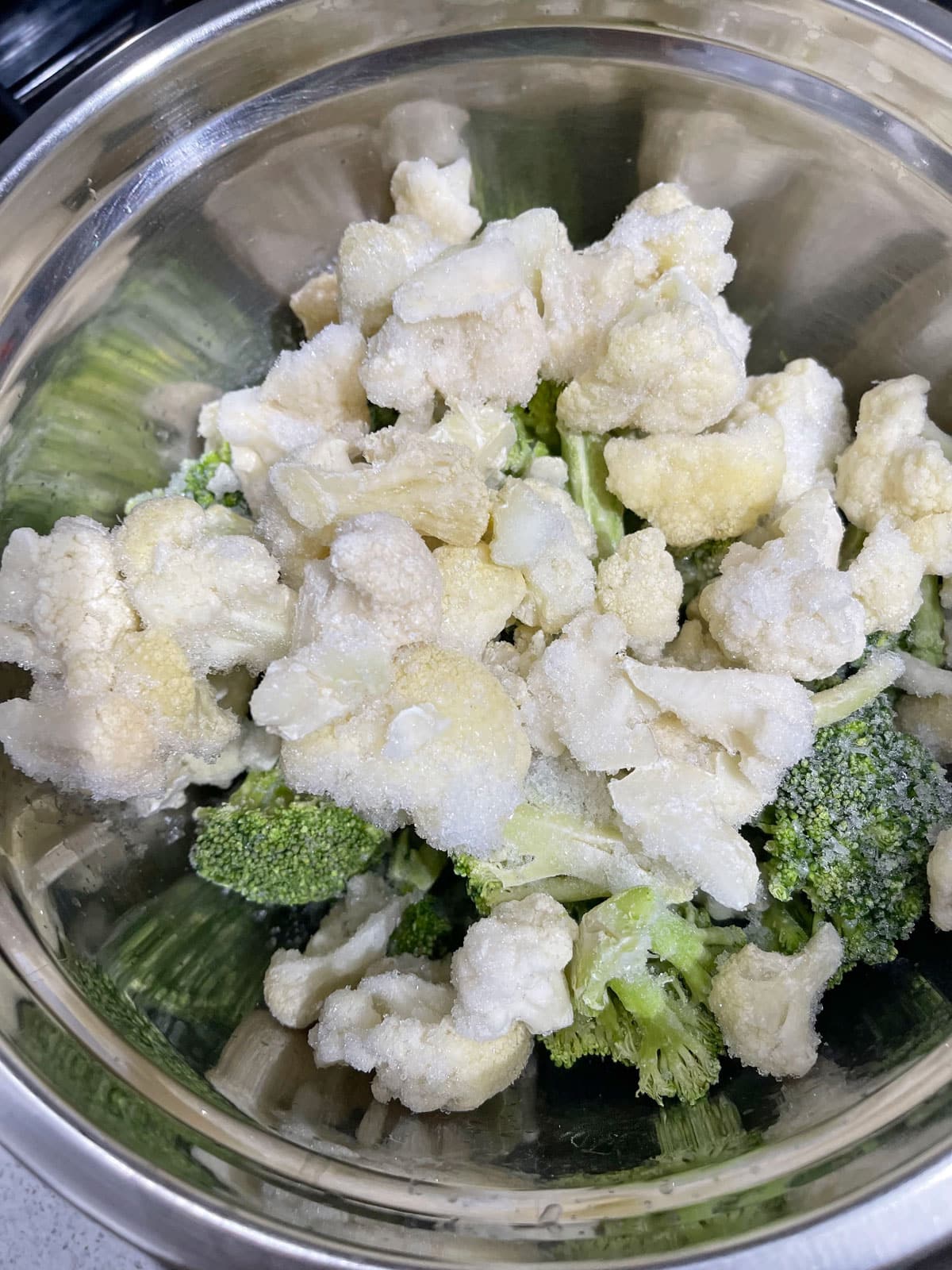 frozen broccoli and cauliflower florets